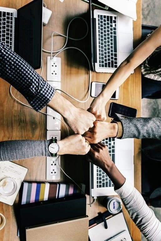 Business meeting with professionals collaborating